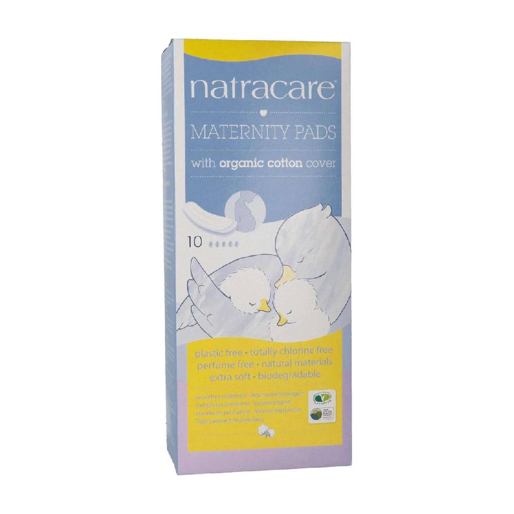 natracare Natracare Maternity Pads, 10 pcs natracare Natracare Maternity Pads, 10 pcs