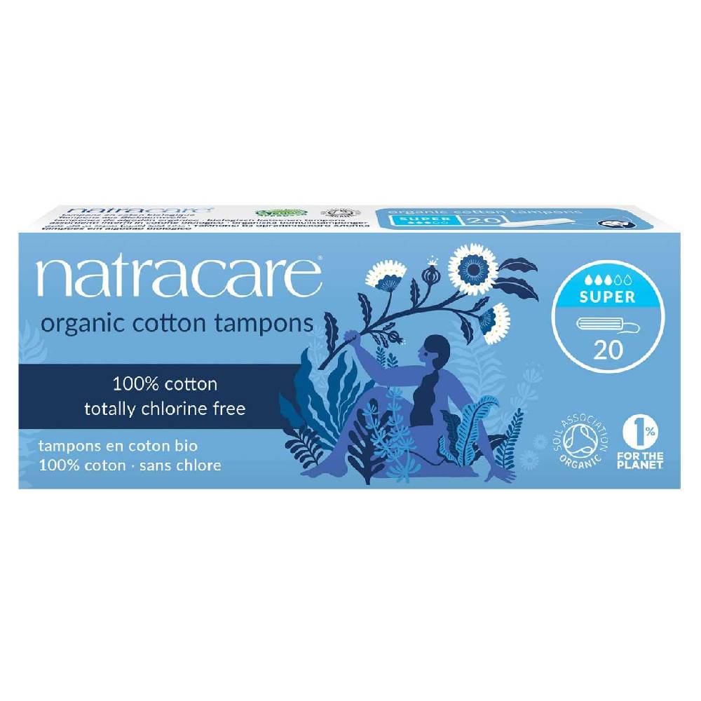 natracare Natracare Tampons (Super), 20 pieces