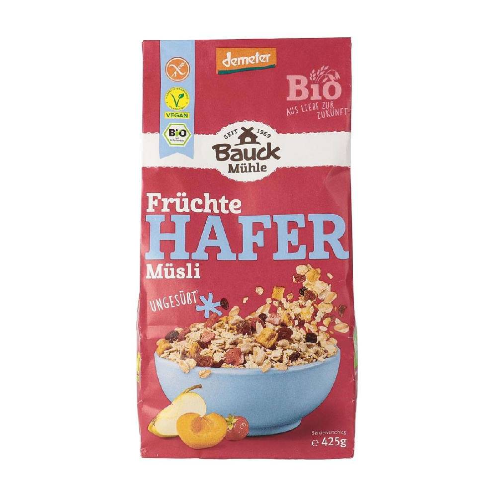 bauckhof Oat muesli with fruits - guaranteed gluten-free from Bauckhof