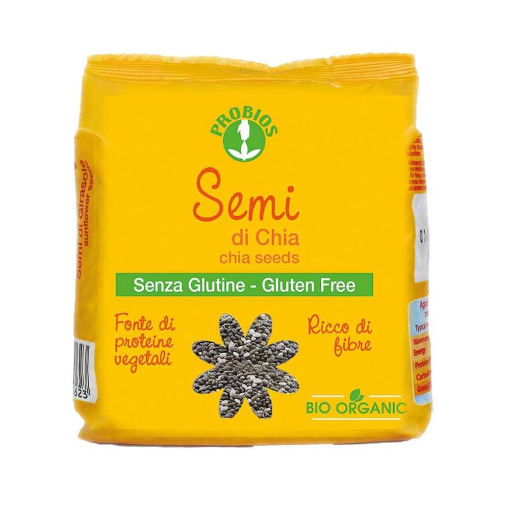 probios Organic Chia Seeds for Chia Pudding vegan & gluten free