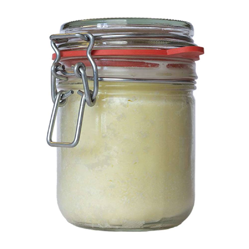 finigrana organic Cocoa butter in 330 g ironing jar