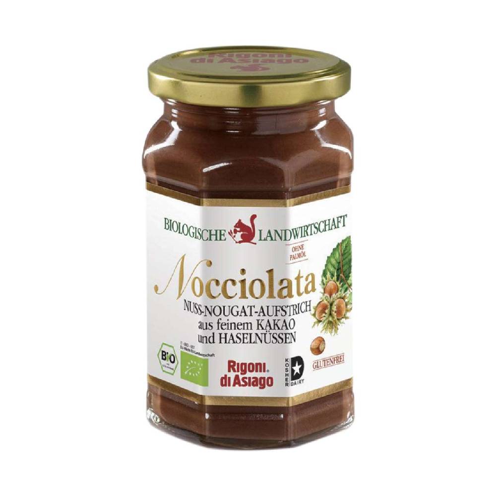 rigoni-di-asiago Organic nut nougat cream without palm oil - Nocciolata by Rigoni di Asiago