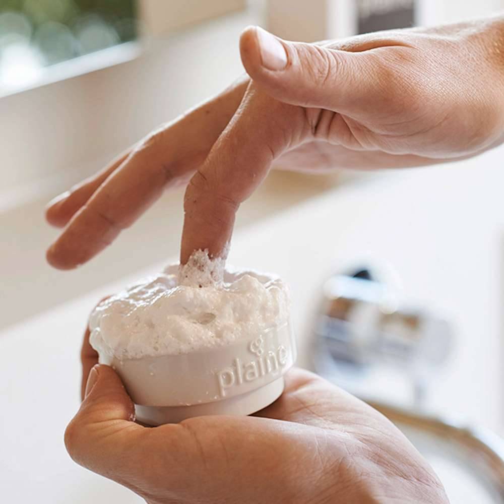 Plaine Plaine Travel Shaving Foam & Refill - Effervescent Instant Lather