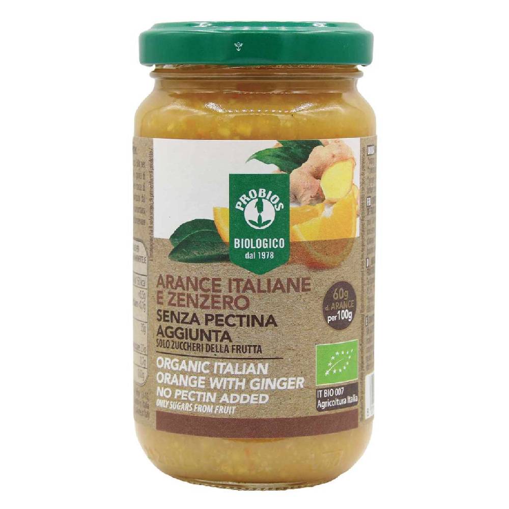 probios Probios Organic Spread Orange Ginger, 220 g