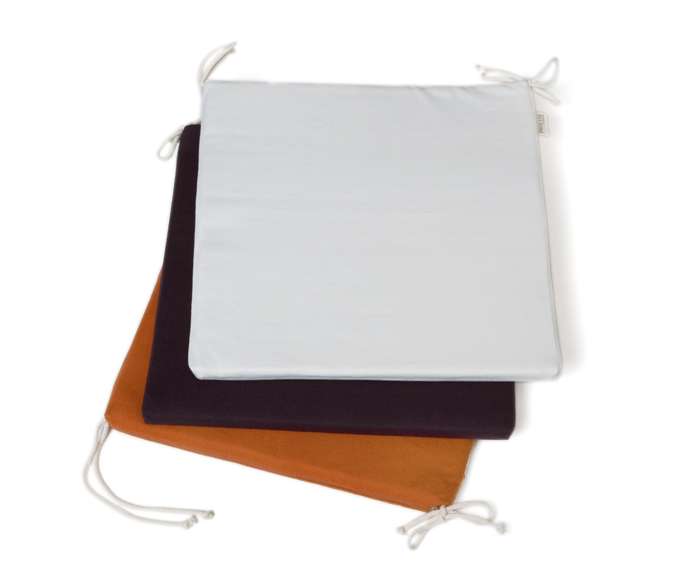 Prolana Prolana Seat Cushion 35 X 35cm - Organic Chair Upholstery With Half Panama Cover