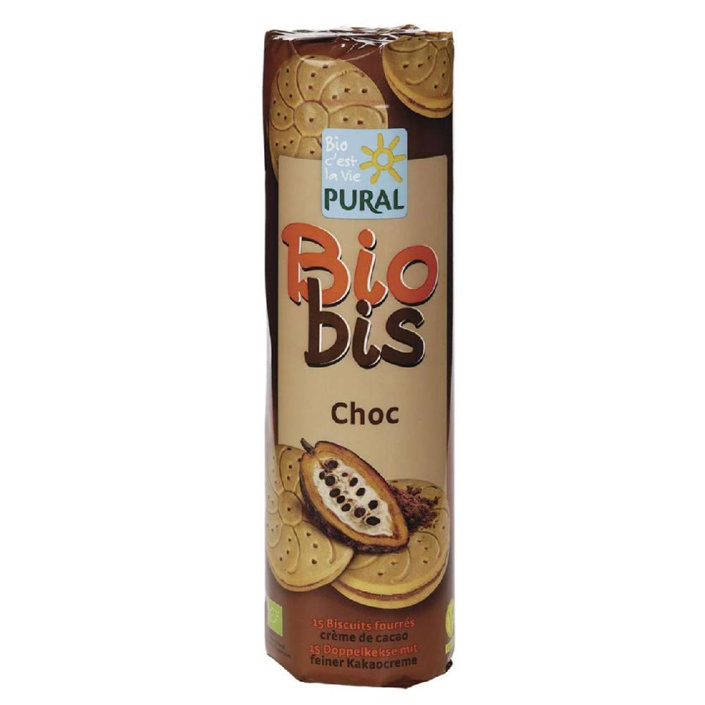 pural Organic Double Chocolate Biscuits