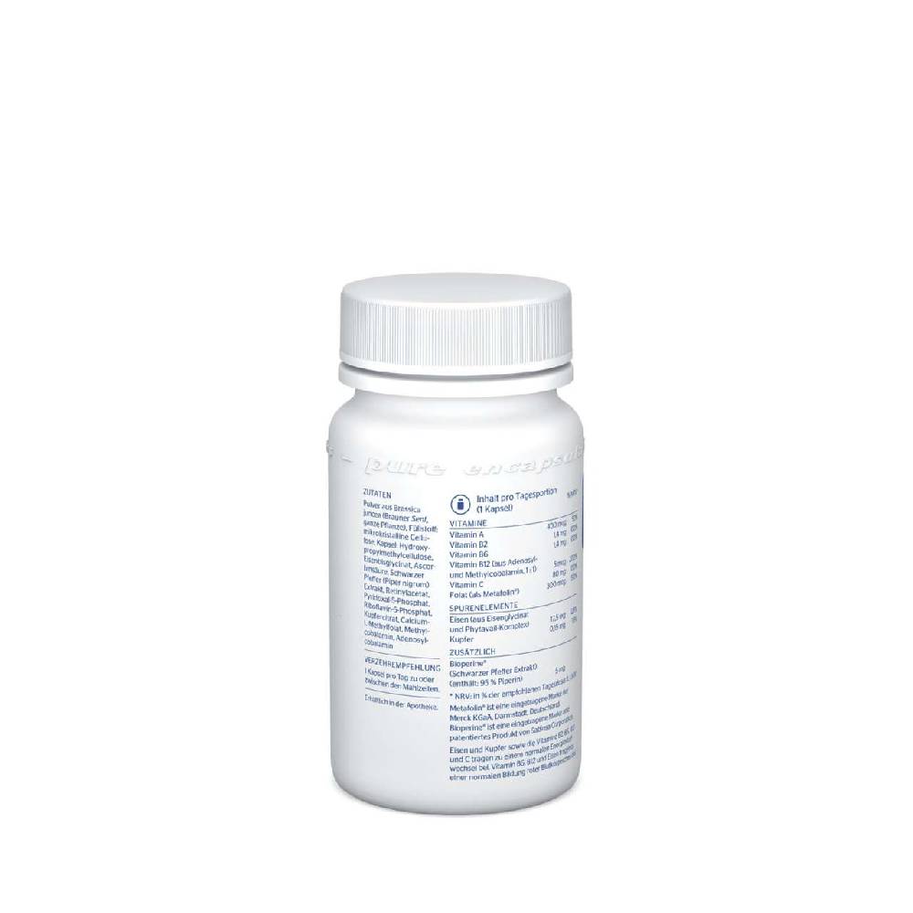 Pure-encapsulations Pure Encapsulations Iron Preparation Vegan - Iron Glycinate Complex