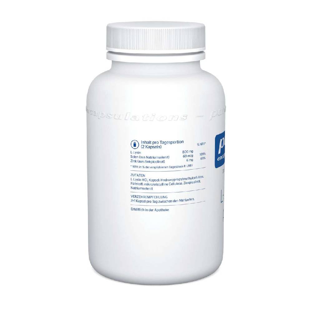 Pure-encapsulations Pure Encapsulations L-Lysine Plus Capsules Vegan