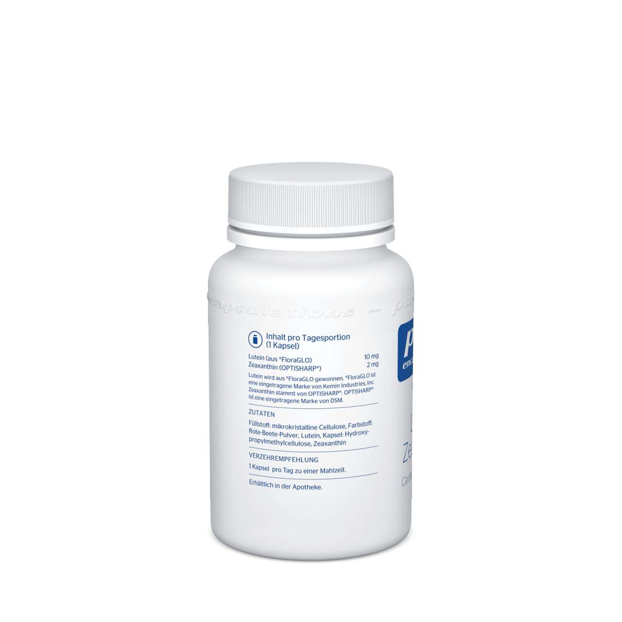Pure-encapsulations Pure Encapsulations Lutein Zeaxanthin Capsules From Pure Substances