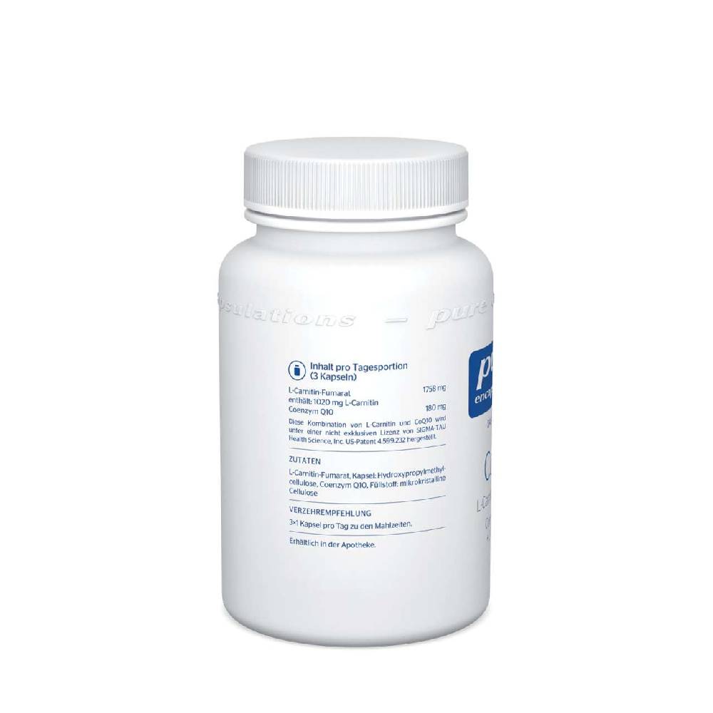 Pure-encapsulations Pure Encapsulations Nutritional Supplements Q10 & L-Carnitine Fumarate