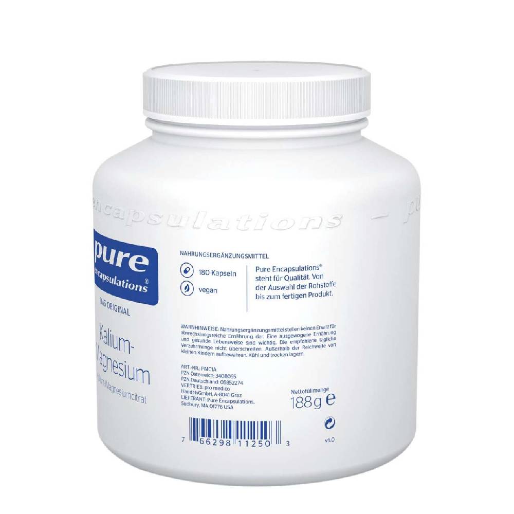 Pure-encapsulations Pure Encapsulations Potassium Magnesium Citrate - Suitable For Allergy Sufferers