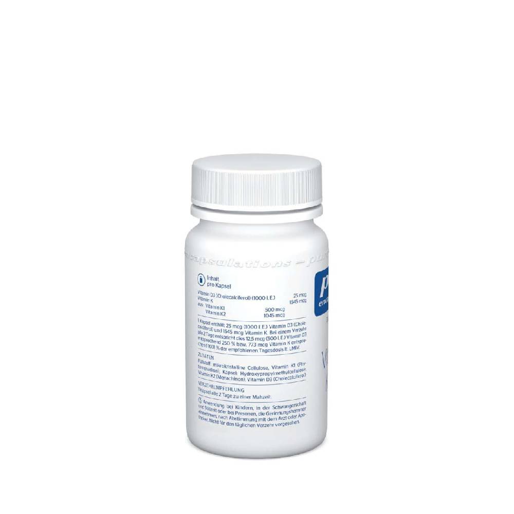 Pure-encapsulations Pure Encapsulations - Pure Vitamin K And D, 60 Capsules