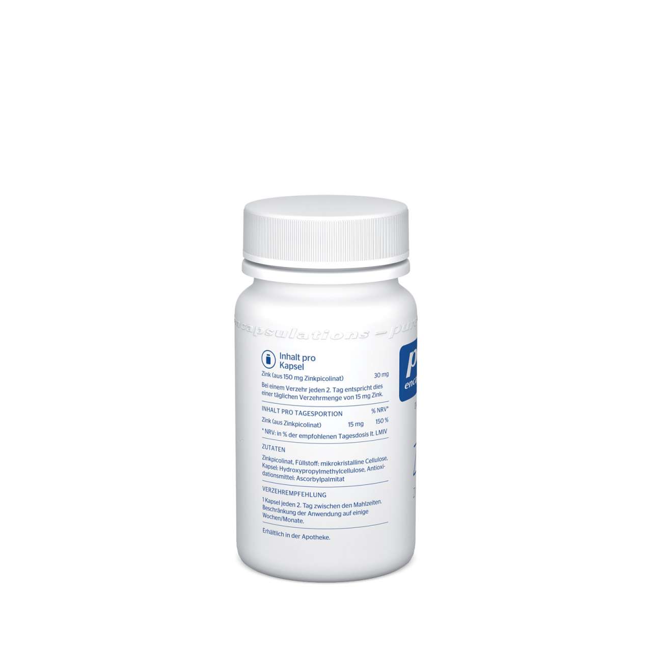 Pure-encapsulations Pure Encapsulations | Pure Zinc, Without Additives