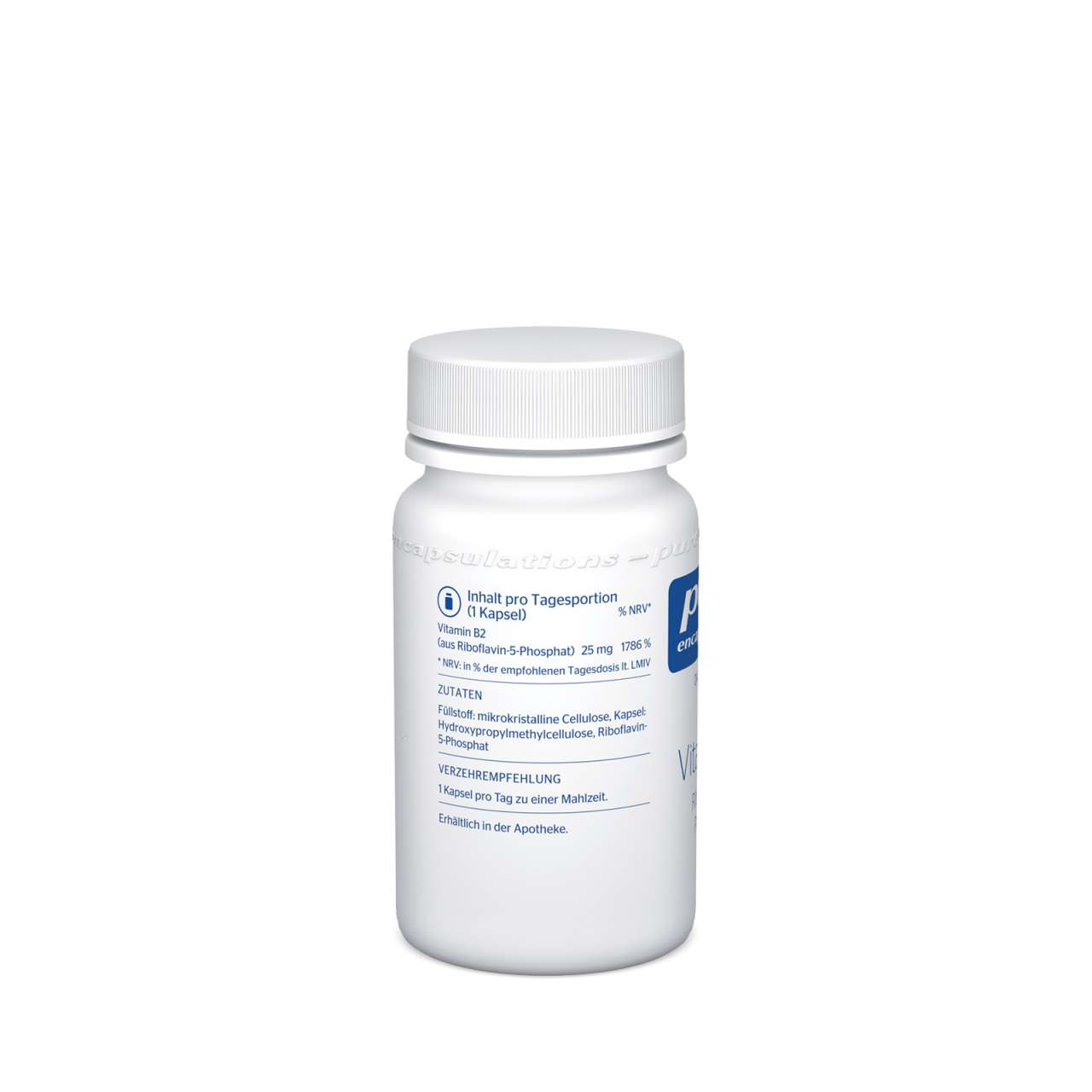 Pure-encapsulations Pure Encapsulations Vitamin B2 Riboflavin In Vegan Capsules 25mg