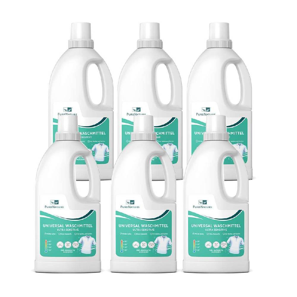 purenature Pure Nature Liquid Detergent (6 x 2 liter bottles))