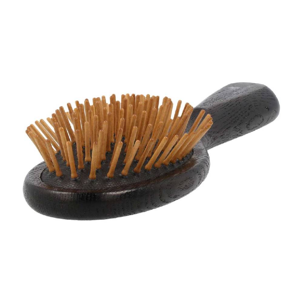 Purenature Ash Wood Hair Brush With Wooden Pegs