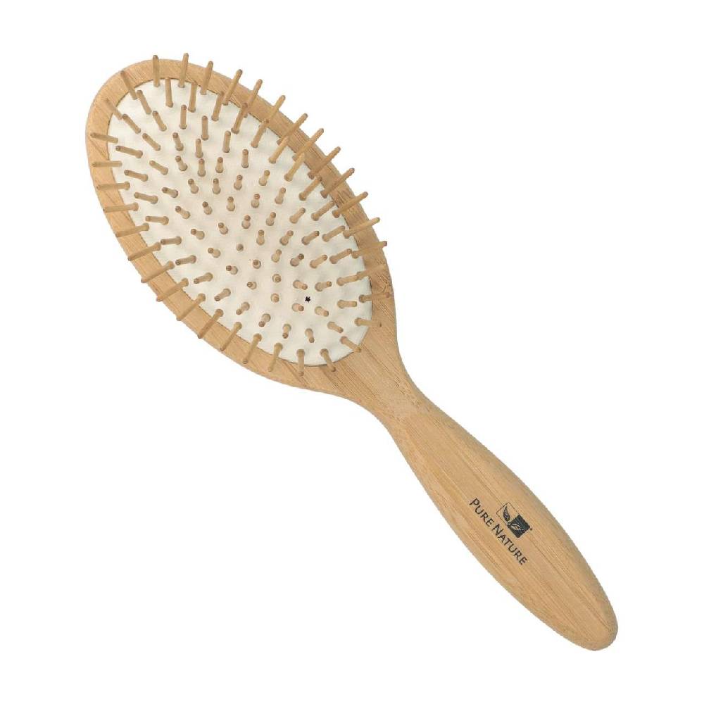 purenature PureNature Bamboo Hairbrush - without plastic, with pneumatic