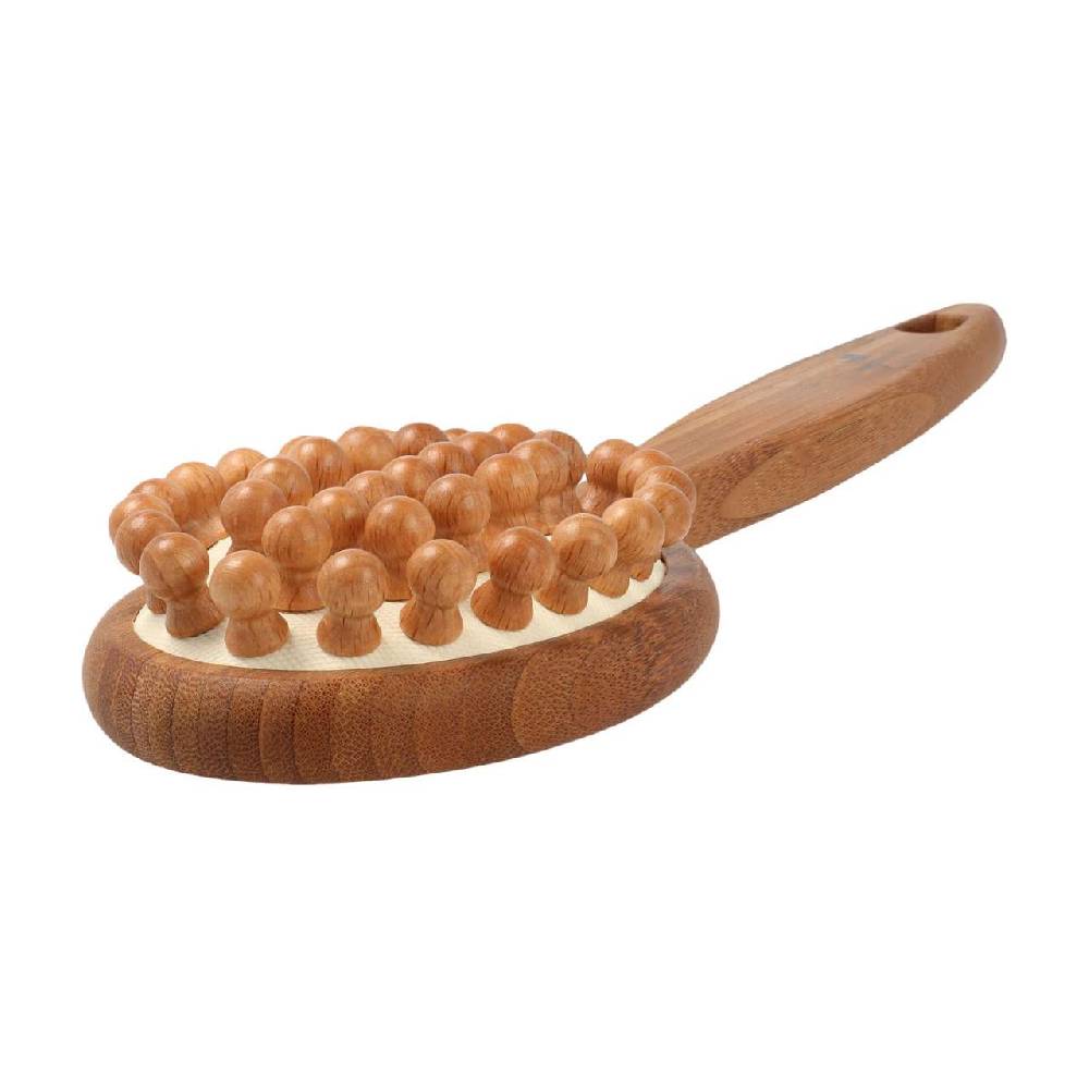 Purenature Bamboo Massage Brush Long