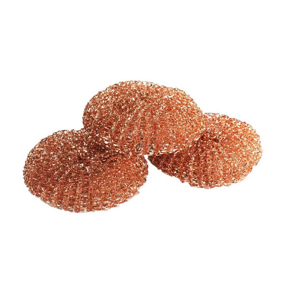 purenature PureNature copper sponge in set of 3 - cleans without scratches