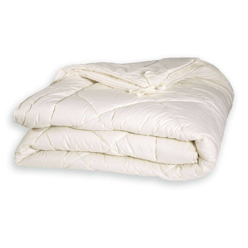 purenature PureNature Four Seasons duvet virgin sheep's wool with tying straps