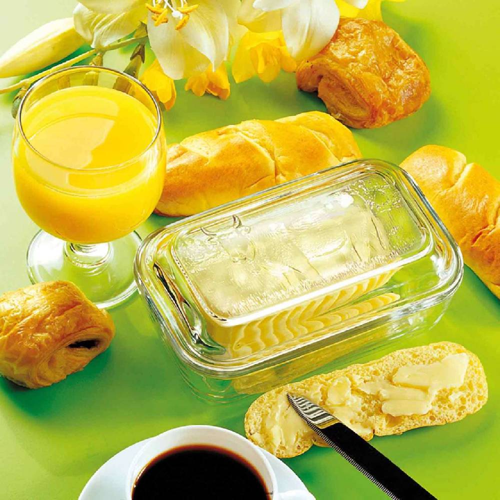 Purenature Glass Butter Dish