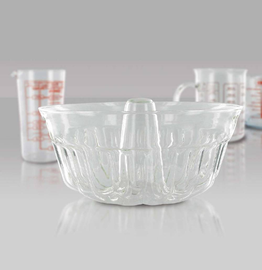 Purenature Glass Ring Cake Form (1 Liter)