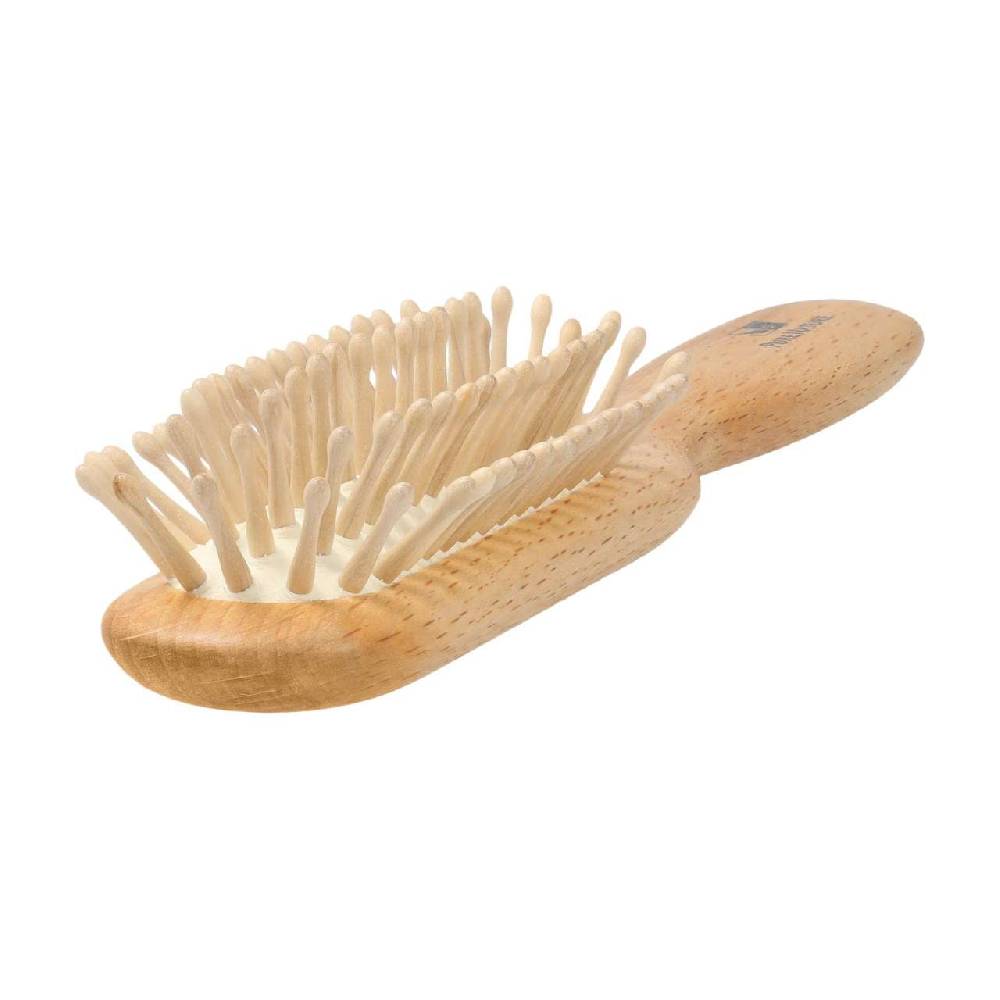Purenature Hairbrush With Rounded Off Wooden Knobs