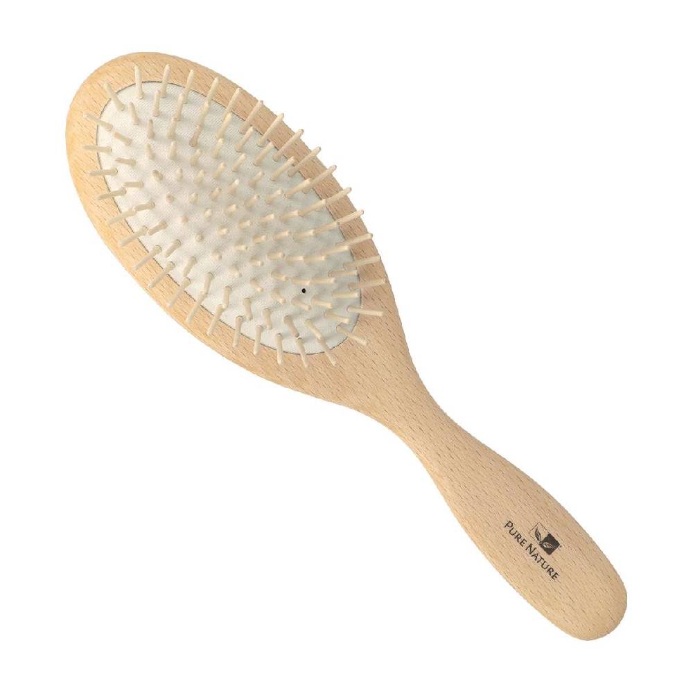 purenature Hairbrush With Wooden Pegs purenature Hairbrush With Wooden Pegs