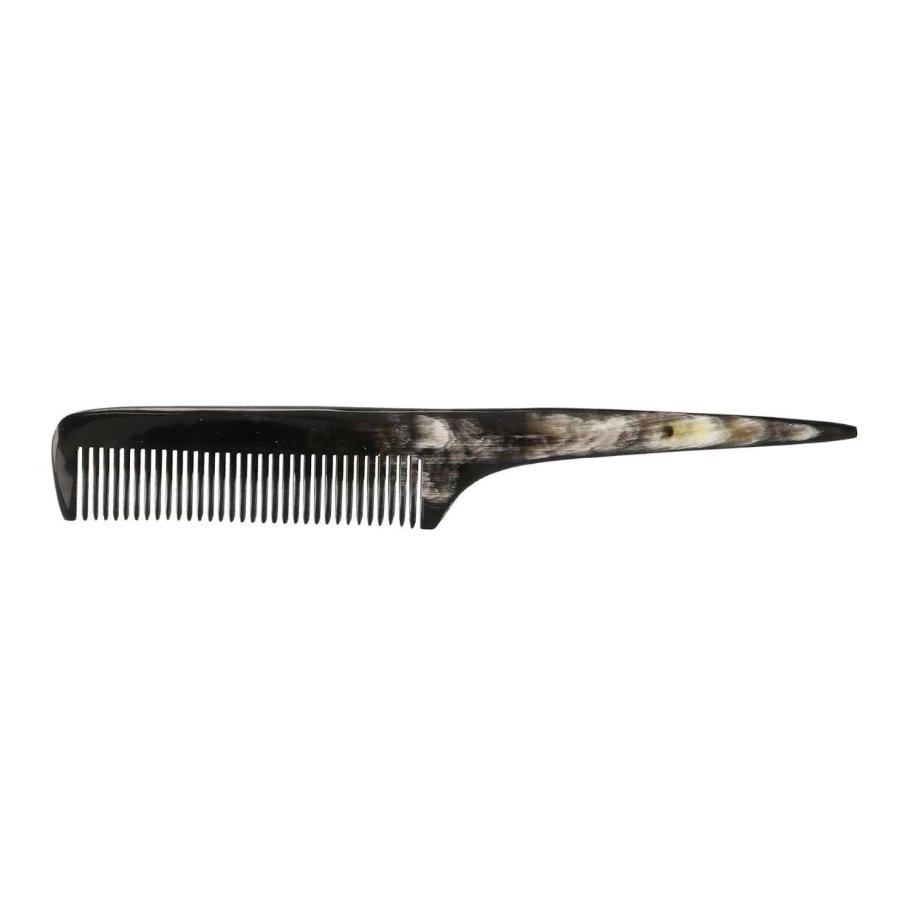 Purenature PureNature Horn Comb With Handle For Backpicking And Styling