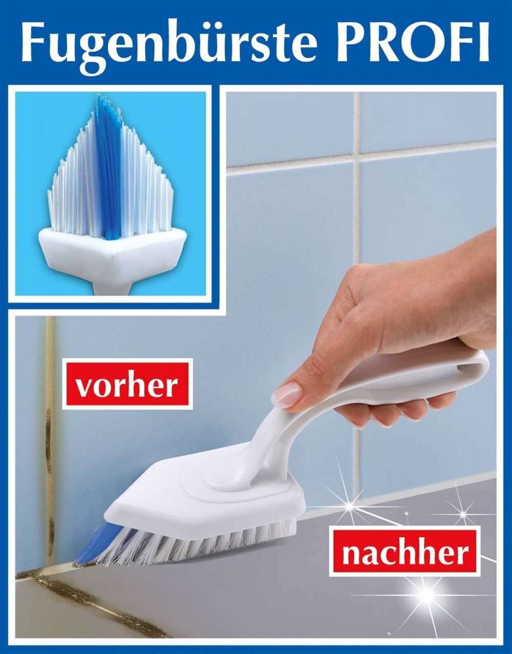 Purenature PureNature Joint Brush Clean Tiles & Bathroom Joints