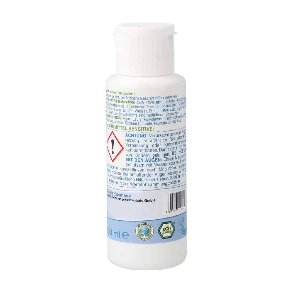 Purenature Klar Dishwashing Liquid Sample