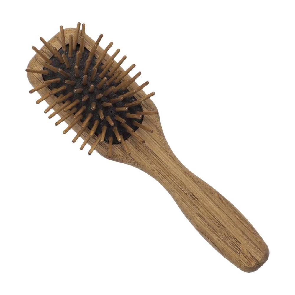 purenature Mini hairbrush made of bamboo