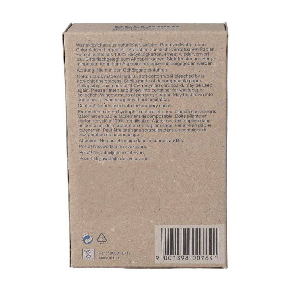 Purenature Natural Cotton Buds, 200 Pieces