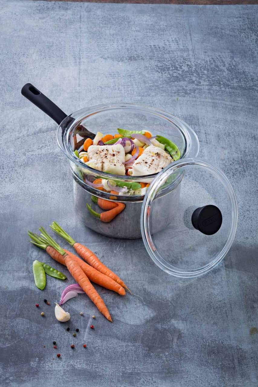 Purenature Pyrex Steaming/steaming Glass Insert