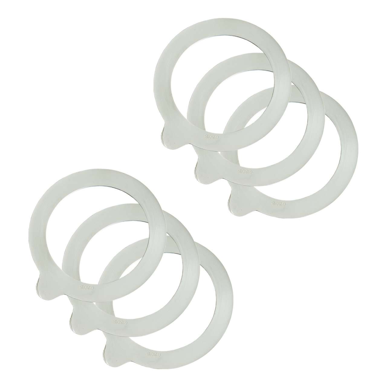 purenature PureNature Replacement Rubber Rings, Set of 6