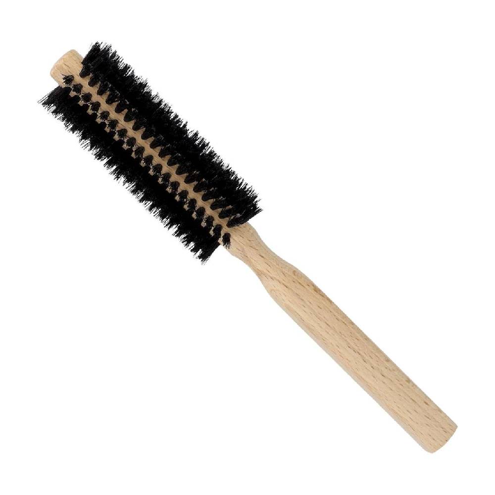 purenature PureNature round brush natural bristles - antistatic for blow-drying hair