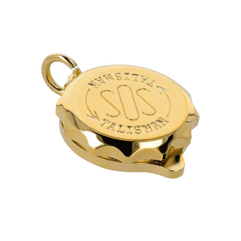 purenature SOS Talisman Capsule Gold-plated