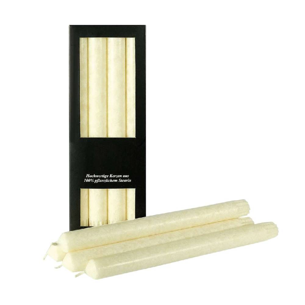 purenature Stearin Stick Candle (Set of 4) champagne