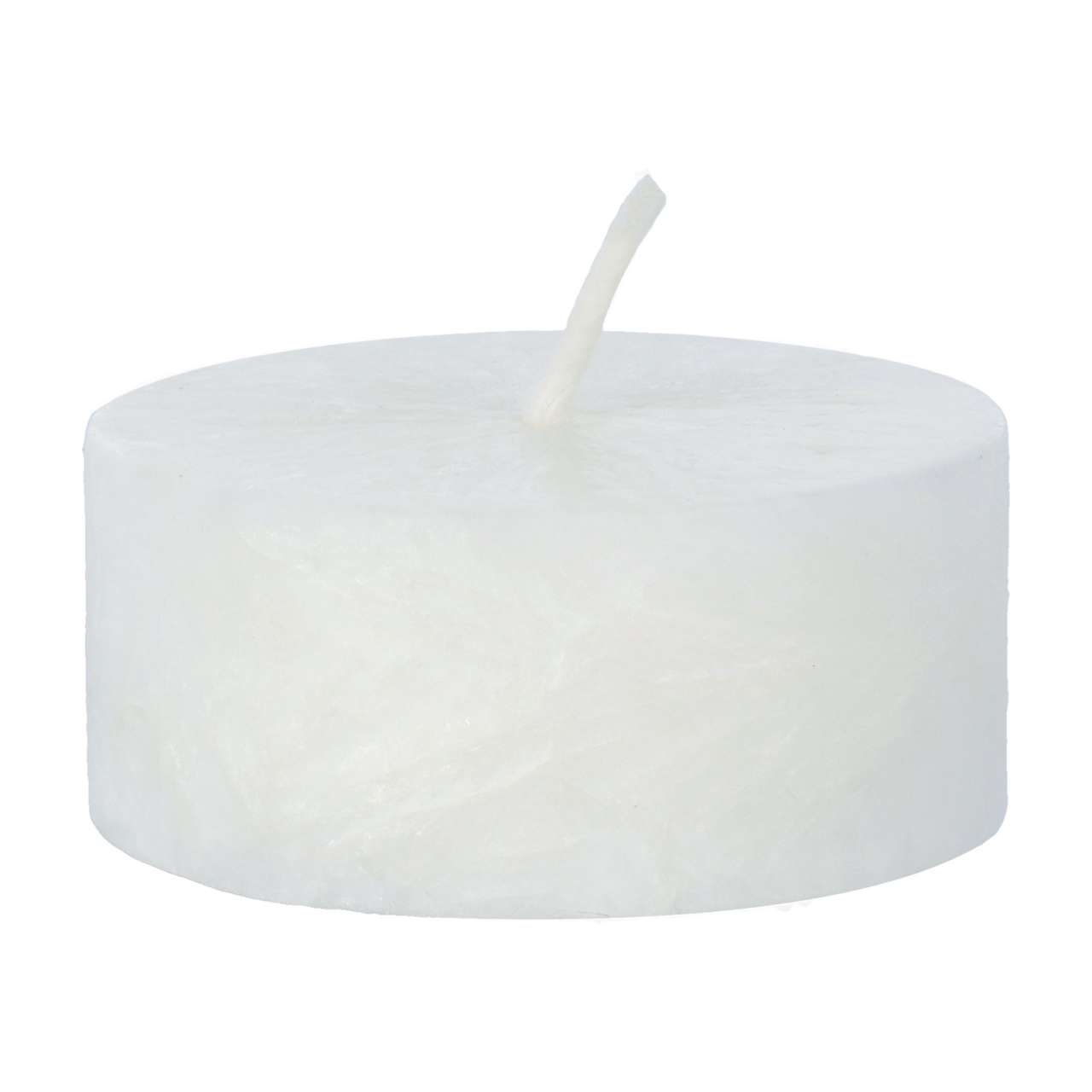 Purenature Tea Candles Stearin White (Package Of 10)