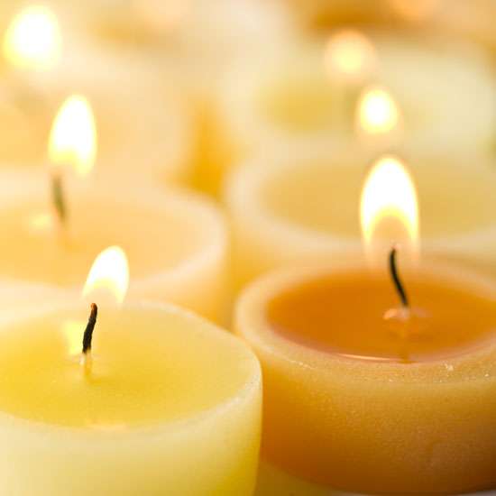 Purenature Tea Lights Made Of Beeswax, 5 Pieces