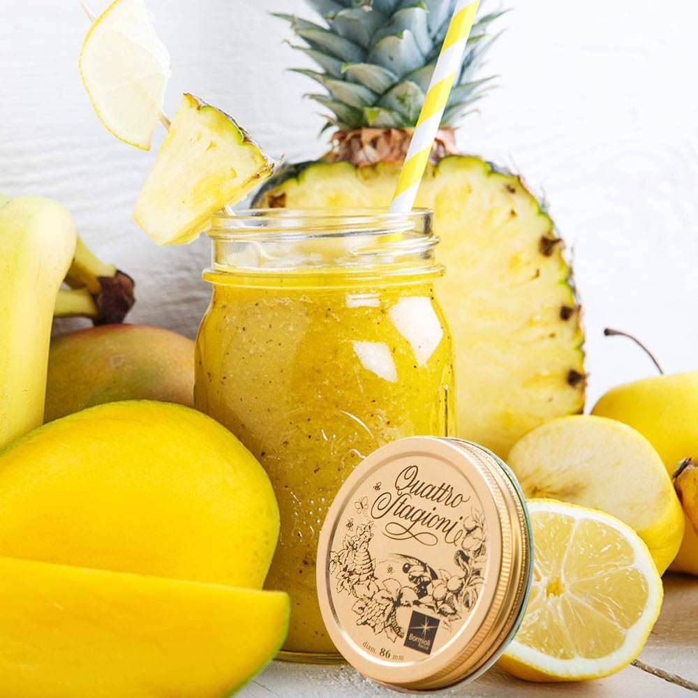 Quattro-stagioni Quattro Stagioni Jam Jars With Lids - Twist Off Vacuum Sealed