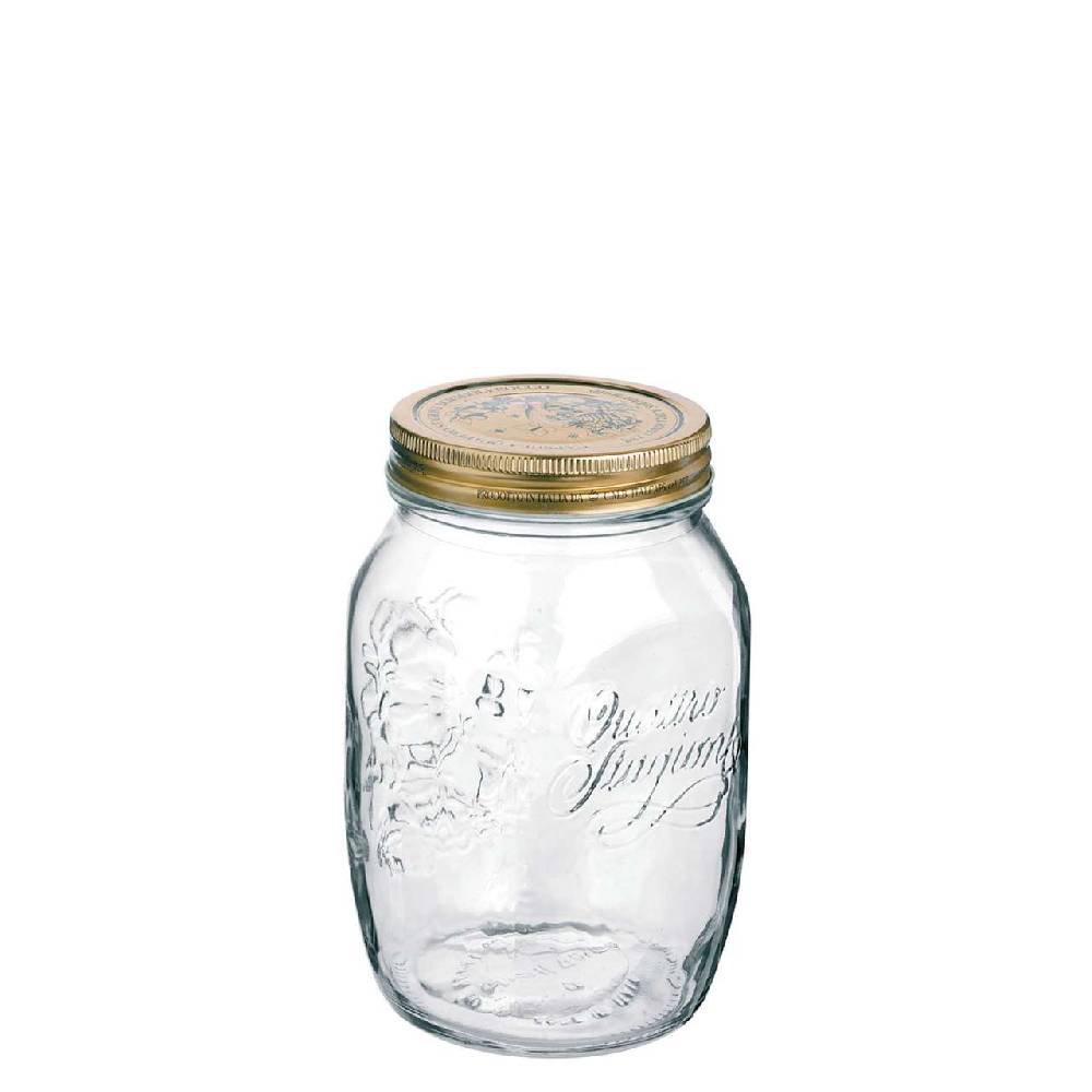 quattro-stagioni Quattro Stagioni Jam Jars with Lids - Twist Off Vacuum Sealed