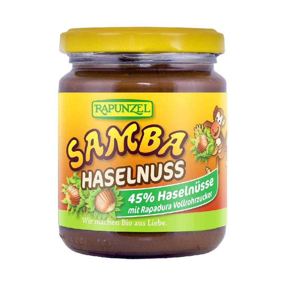 rapunzel Rapunzel Samba Hazelnut Chocolate Cream, 250 g