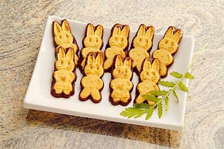 Werz Rice Chocolate Rabbit Biscuits Gluten-Free (4 X 125 Grams)