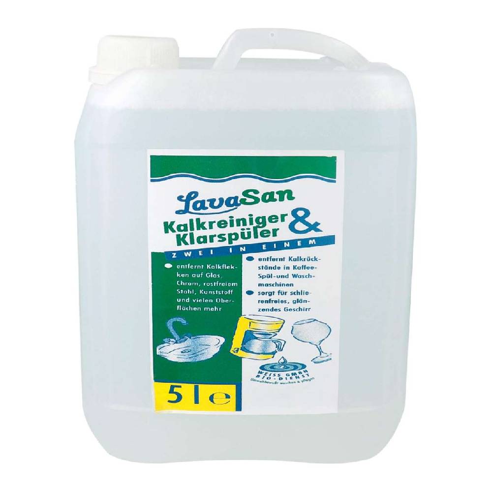 bio-dienst Rinse aid & limescale remover 5 l - efficient against limescale
