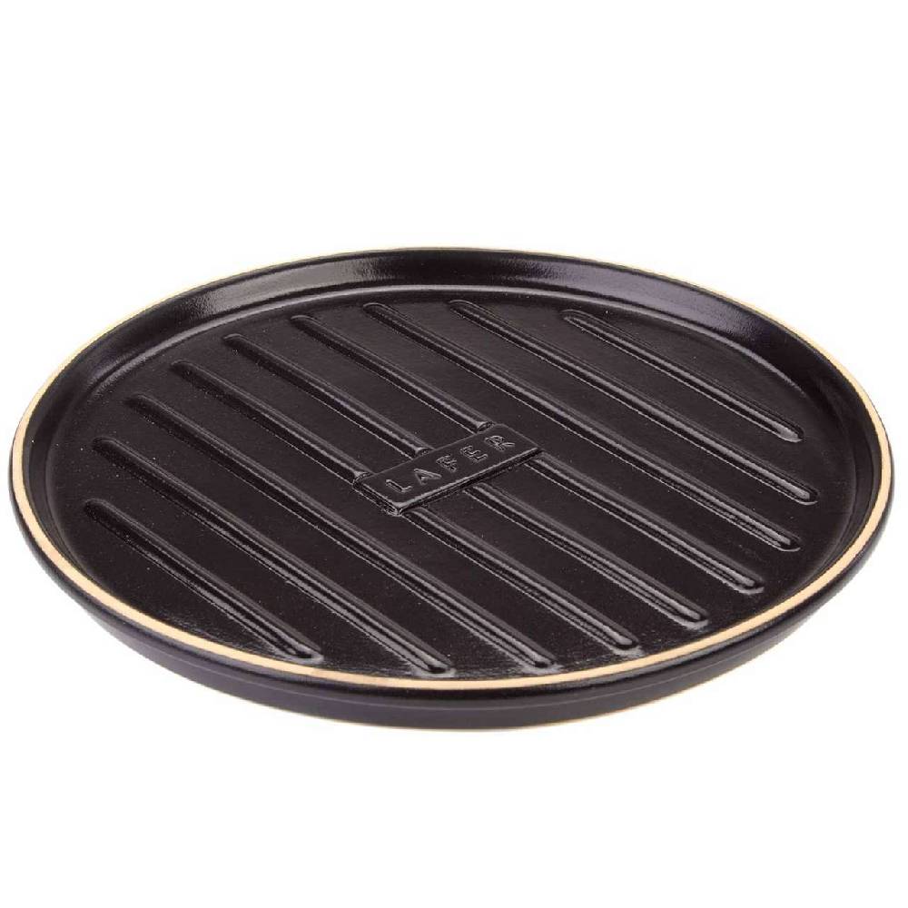roemertopf Römertopf Lafer BBQ round plancha with bars, Ø 32 cm