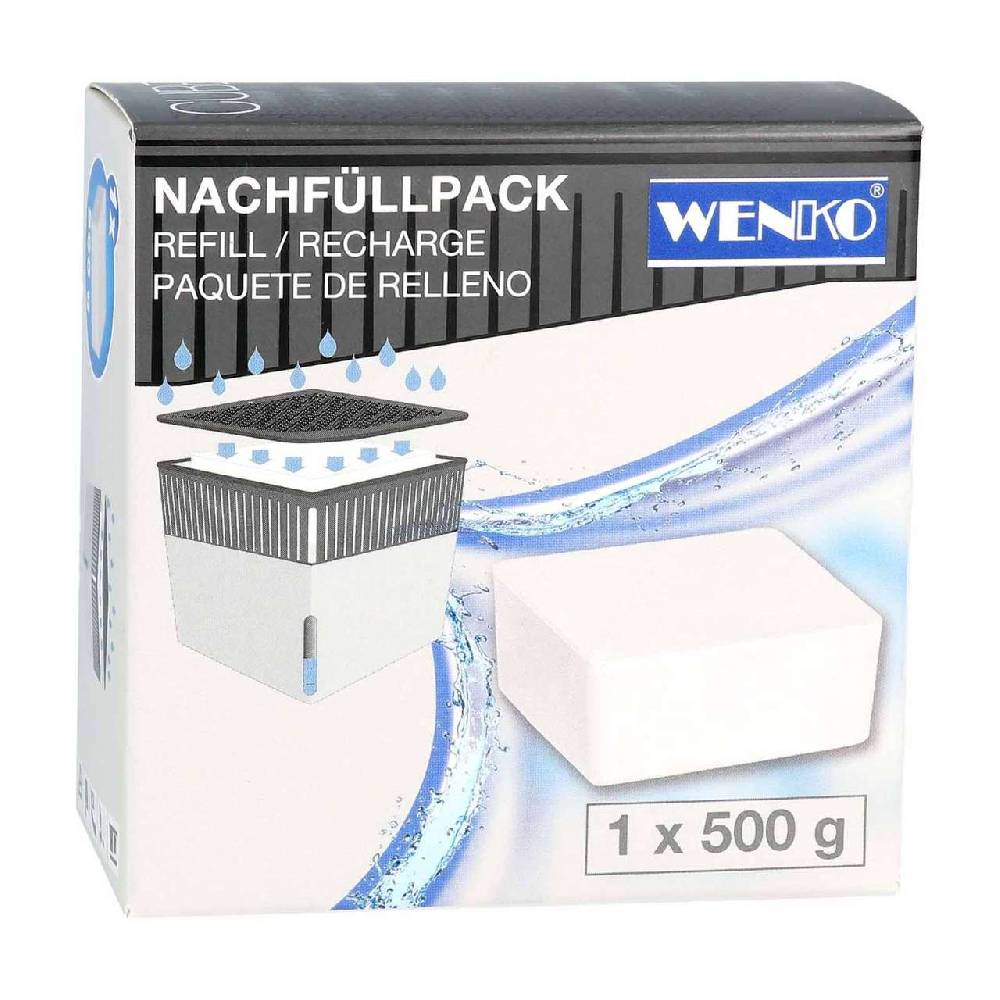 wenko Room dehumidifier salt cube for dehumidifier without current against mold