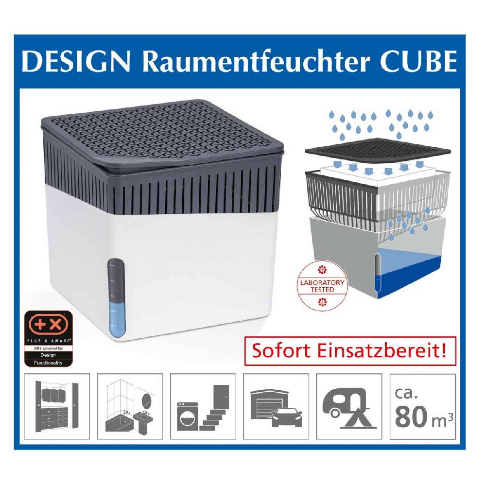 Purenature Room Dehumidifier Without Electricity-Cube 1 Kg,environmentally Friendly Design