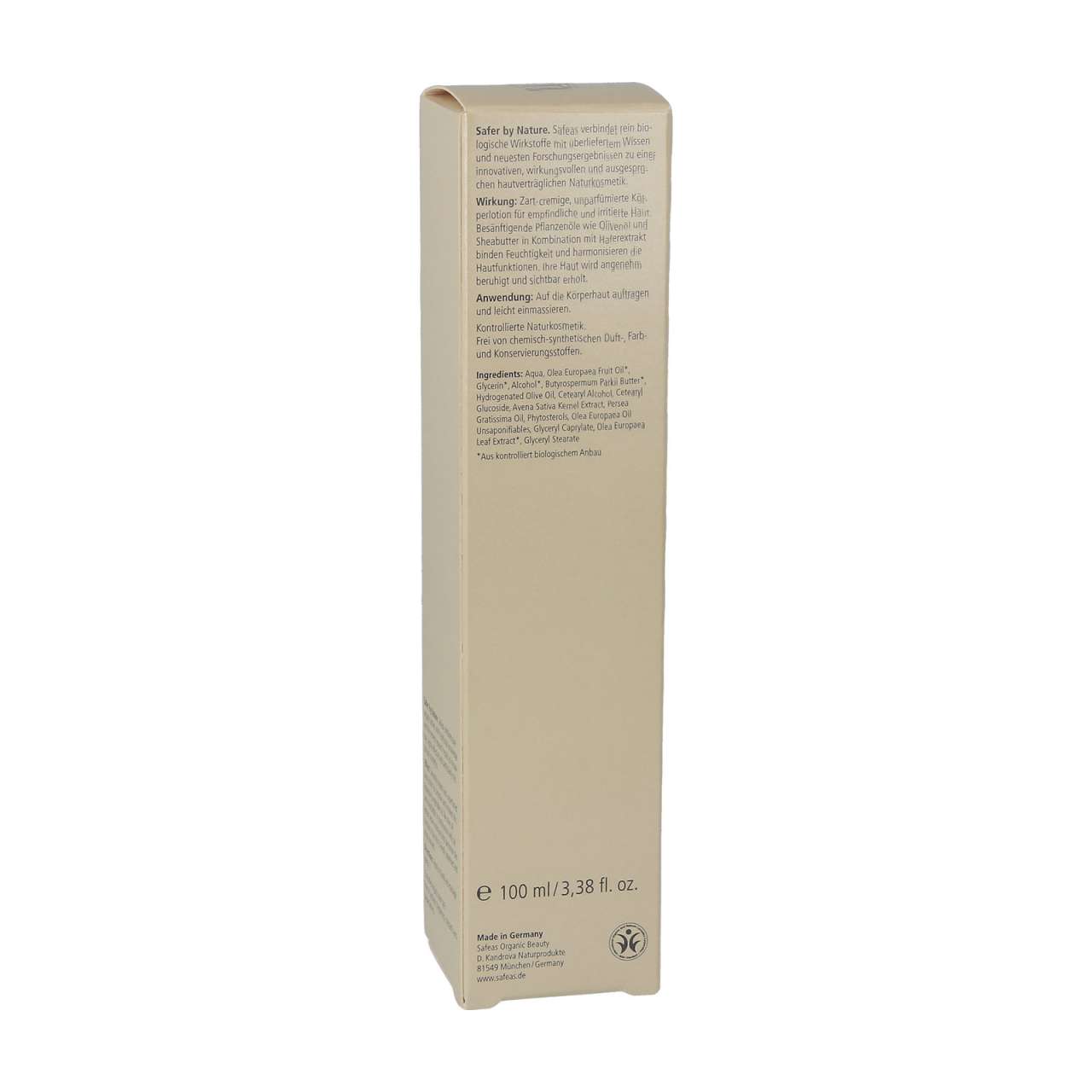 Safeas Body Lotion Olive Sensitive