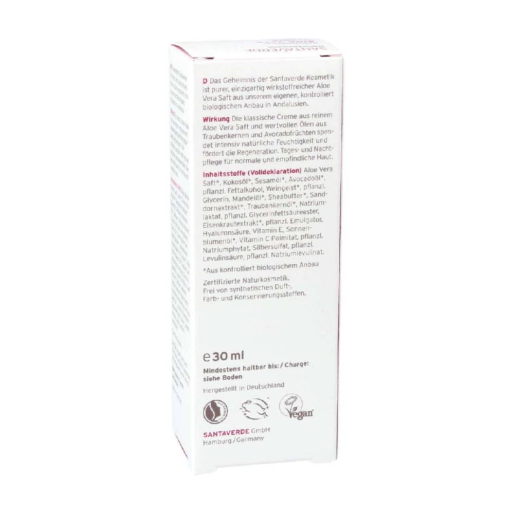 Santaverde Santa Verde Aloe Vera Creme Medium (fragrance-free)